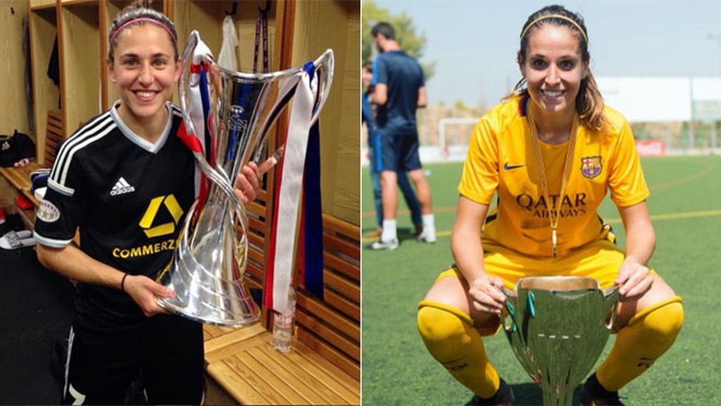 Verónica Boquete y Olga García como delanteras del equipo