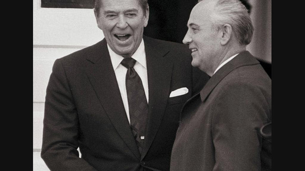 Reagan y Gorbachov