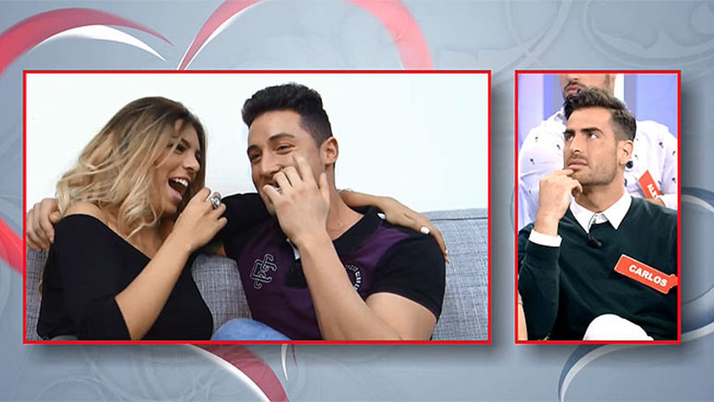 Casi hay beso en la cita...