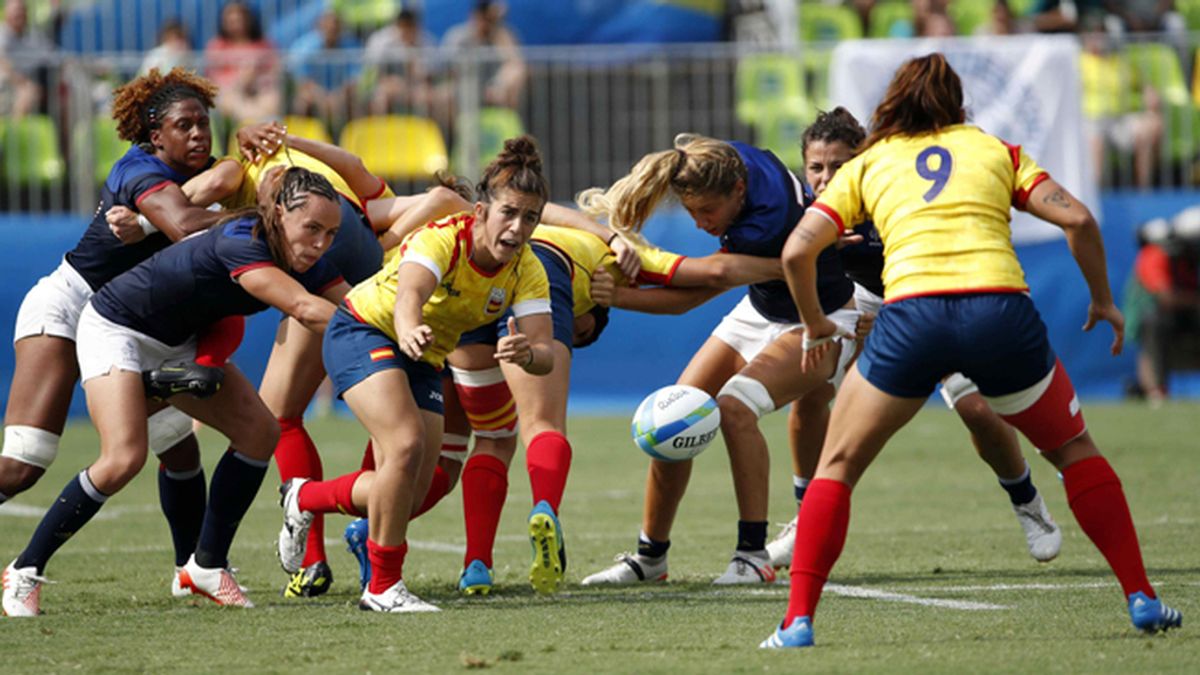 La selección española de rugby a siete femenino se despidió de Río con la séptima posición tras derrotar a Fiji (21-0)