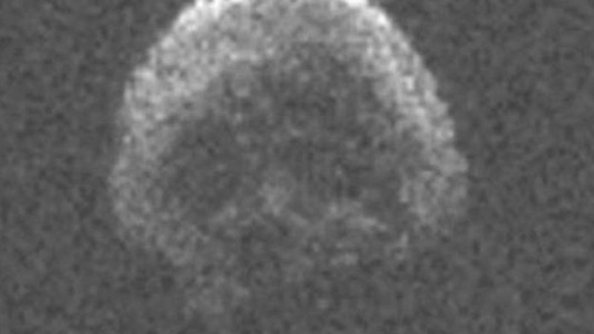 El terrorífico asteroide con forma de calavera