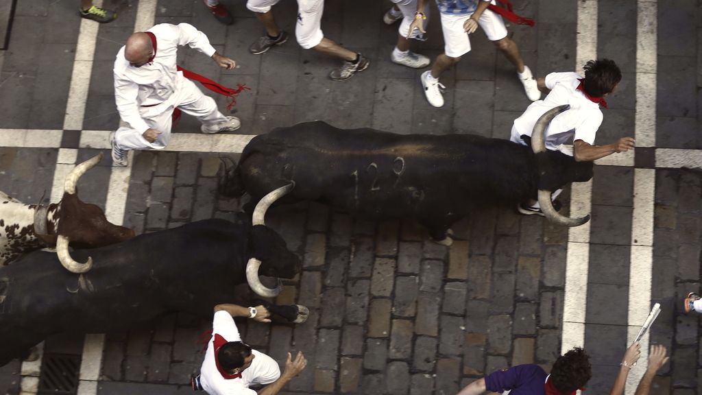 Tercer encierro de sanfermines 2015