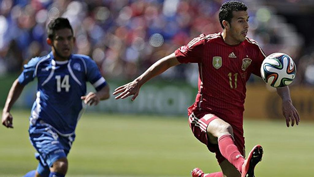 Pedro tuvo su ocasión pero no marcó