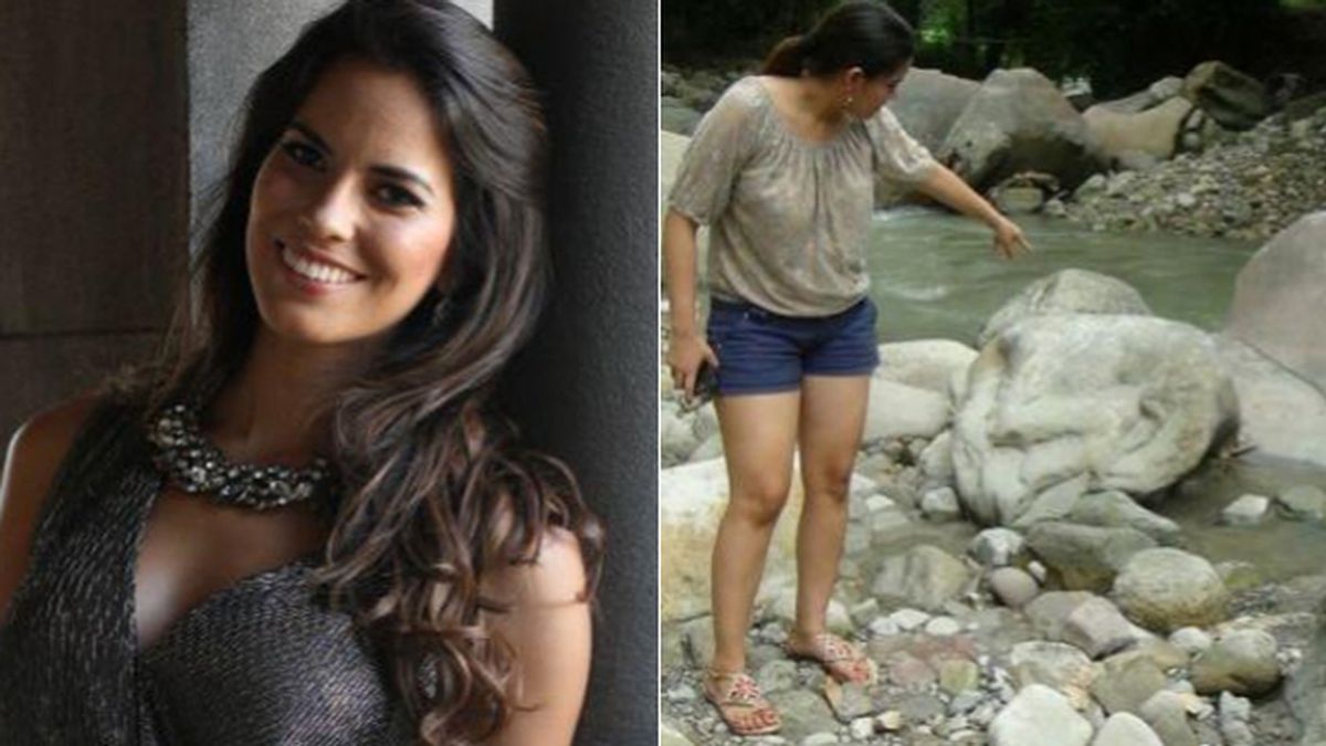 Miss Perú encuentra una pierna humana durante una sesión de fotos