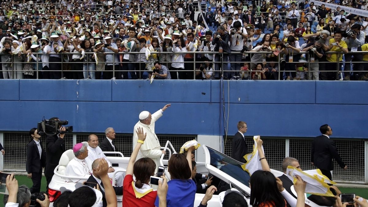 El Papa Francisco en Corea del Sur