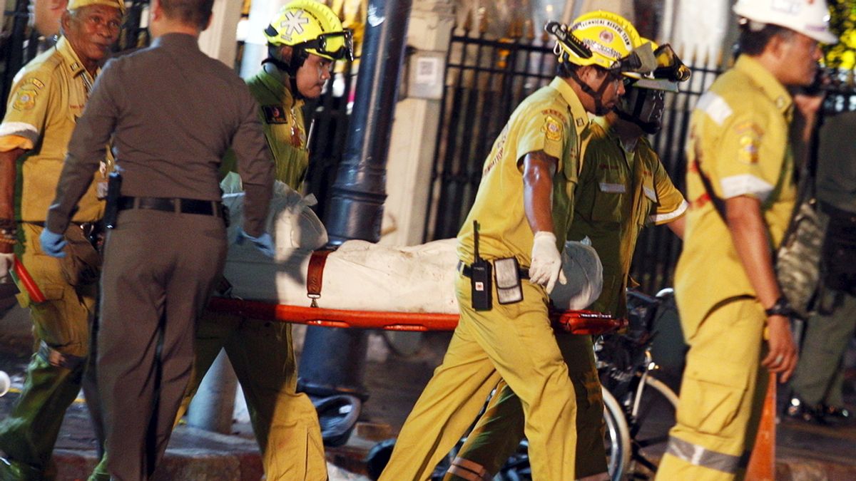 Identifican a ocho extranjeros entre las víctimas mortales del atentado de Bangkok