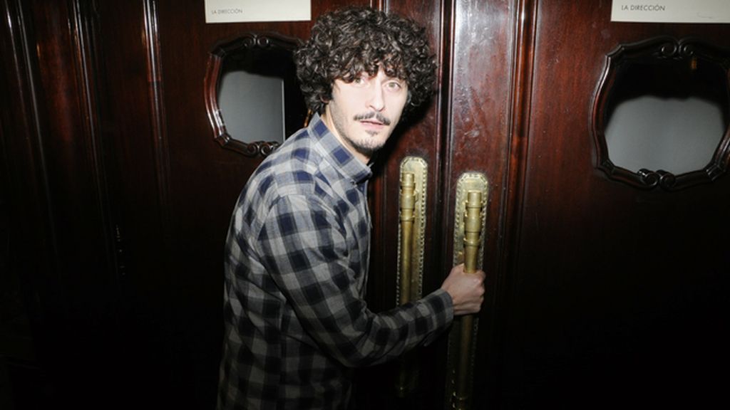 Pillamos a Antonio Pagudo a punto de entrar al estreno de "Antipasti"