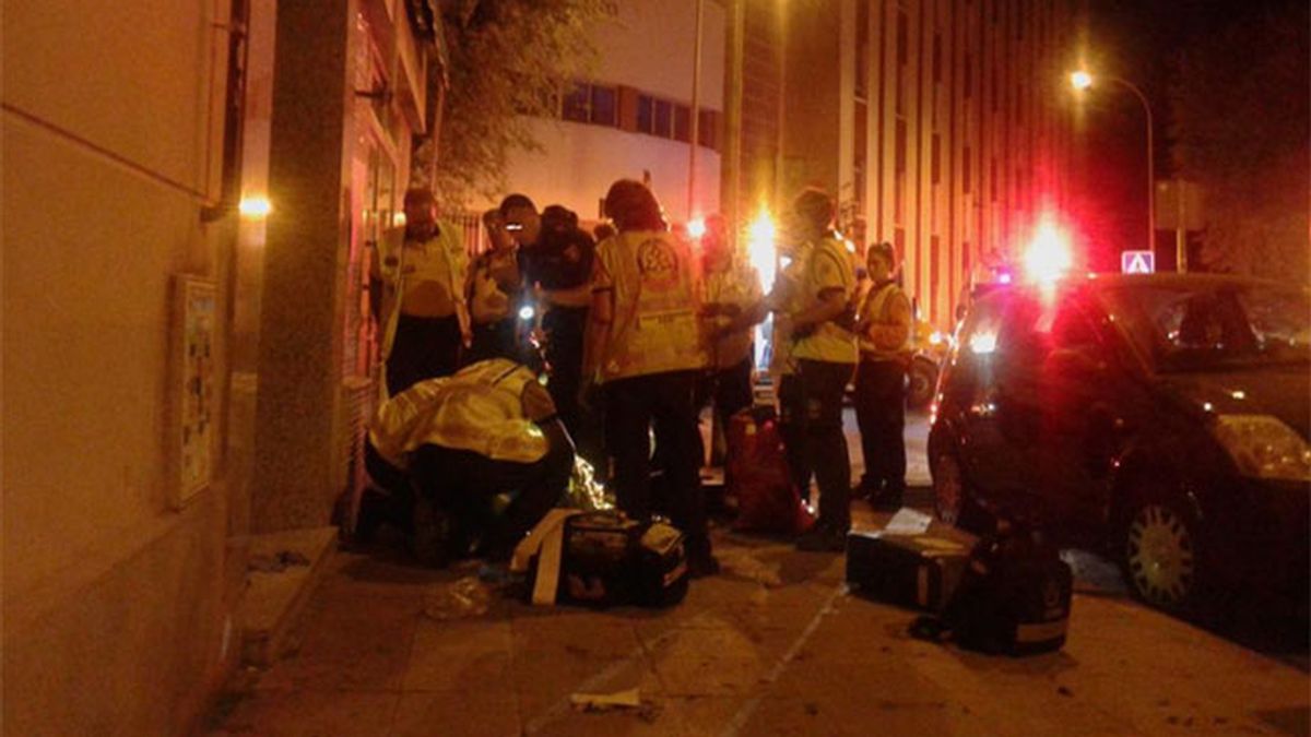 Muere un hombre apuñalado en una calle de Madrid