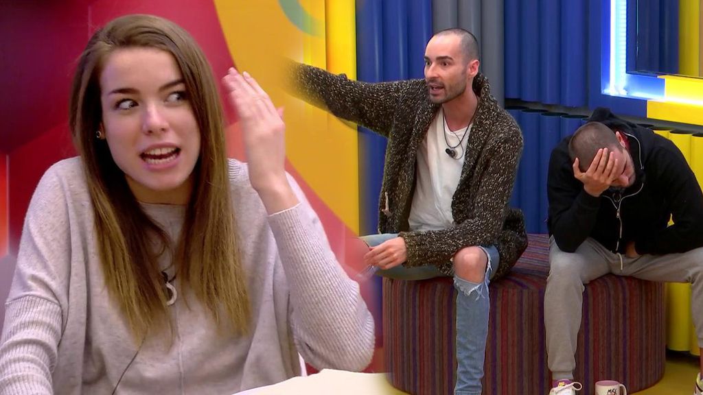 Bronca Miguel y Meritxel GH17