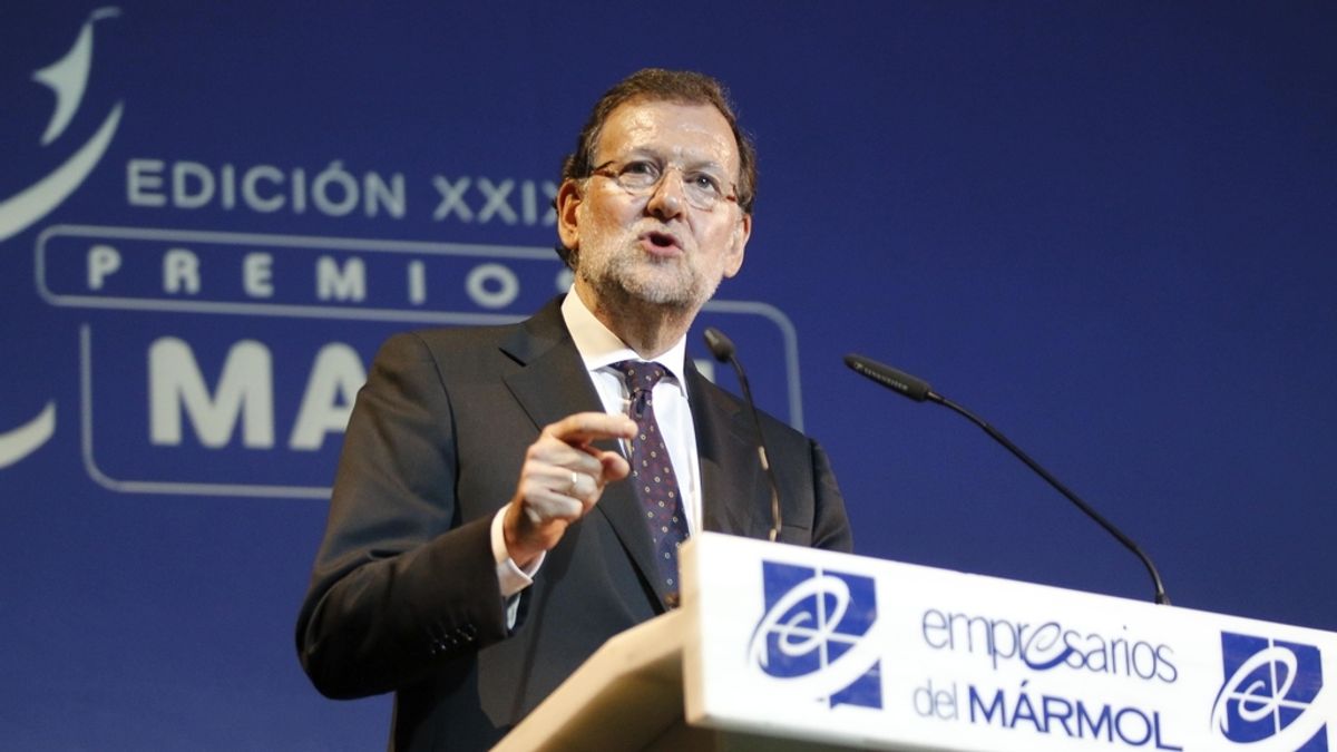 Rajoy asiste a la entrega de los Premios Macael