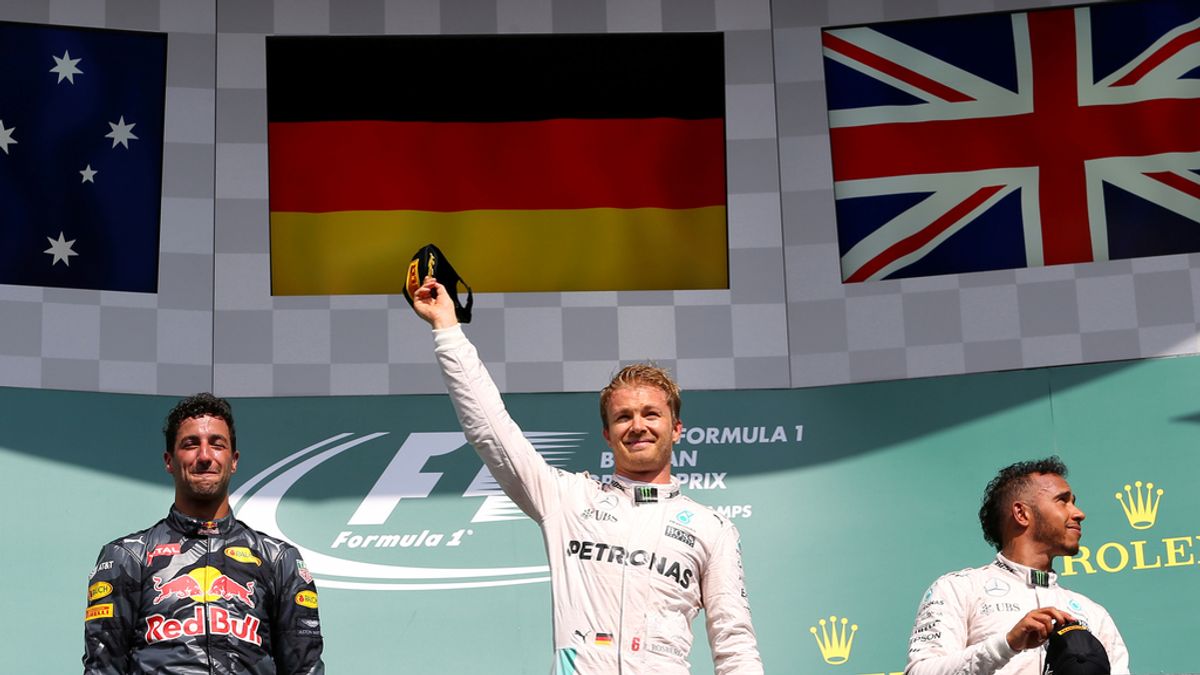 Rosberg gana el GP de Bélgica