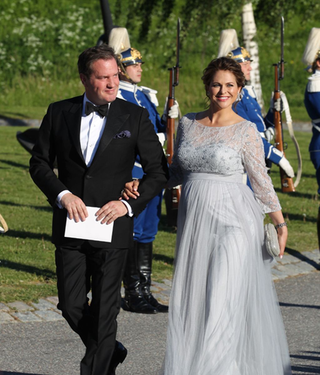 Magdalena de Suecia, embarazadísima, y Chris O'Neill