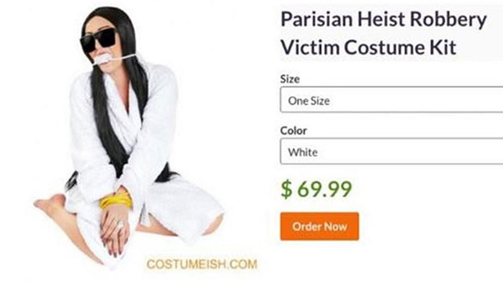 El polémico disfraz de Kim Kardashian en Halloween que ha sido retirado El polémico disfraz de Kim Kardashian en Halloween que ha sido retirado