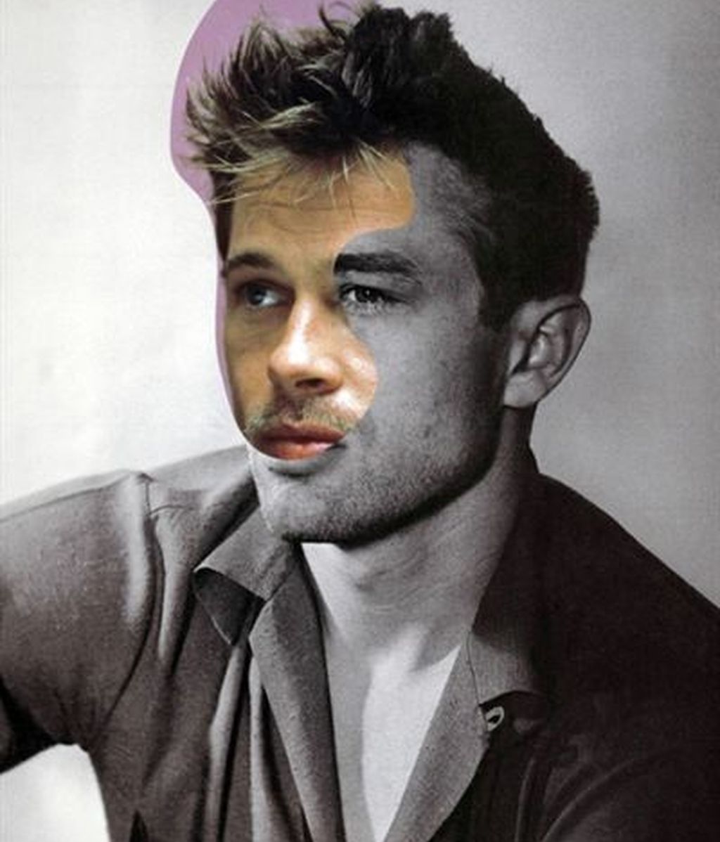 Brad Pitt y James Dean