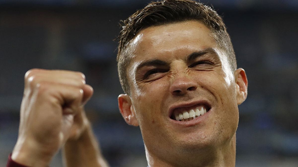 La felicidad máxima de CR7