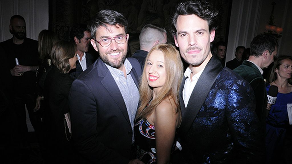 Máxim Huerta, Virginia Pizarro Carbonero y Juan Avellaneda