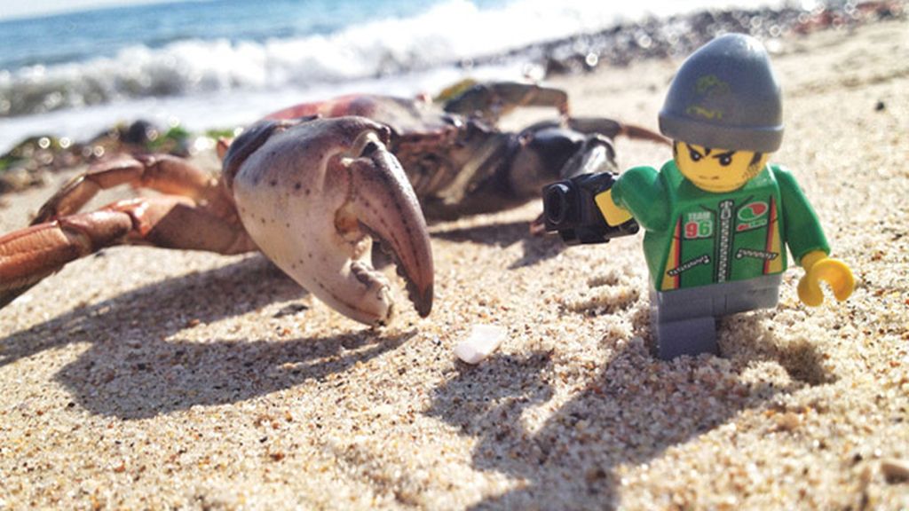 Las 'Legoaventuras' de un fotógrafo