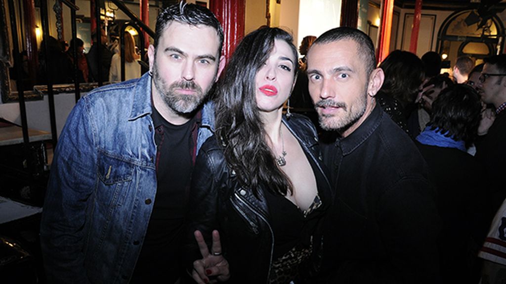 Miguel Balanzategui, Marta Vaquerizo y David Delfín