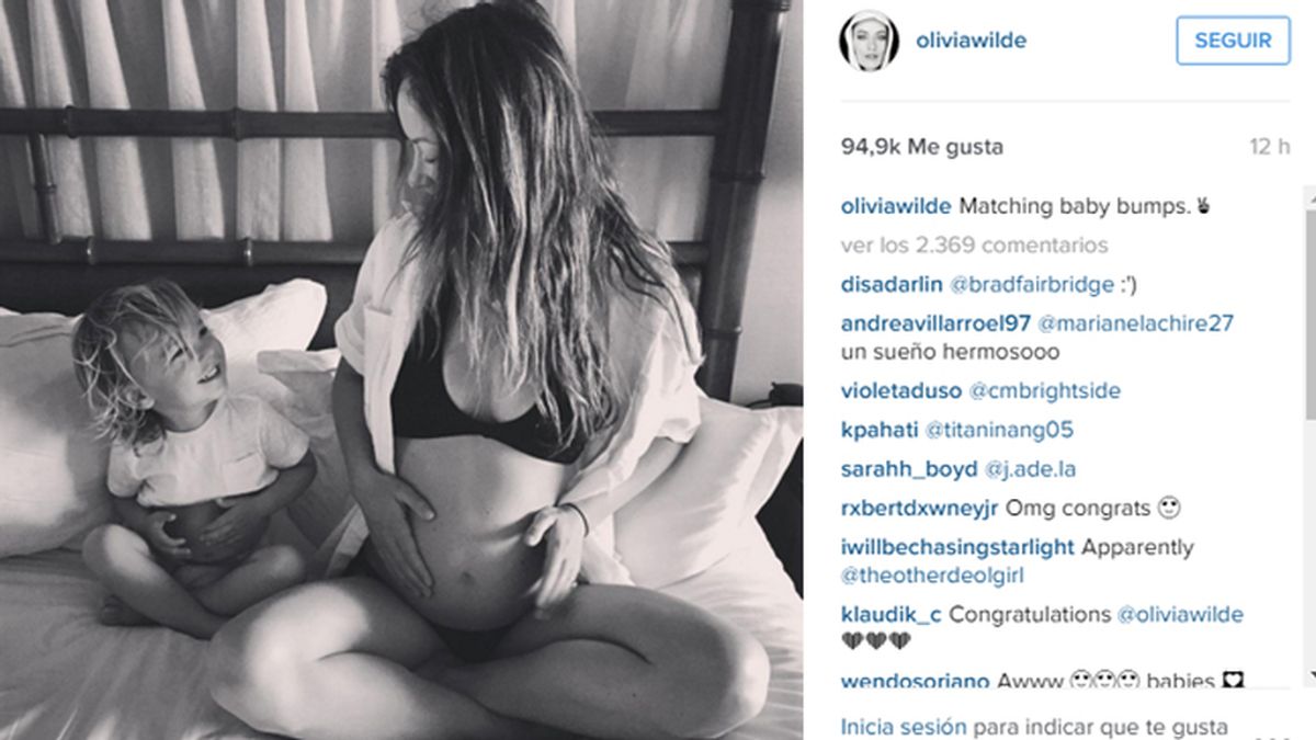 Olivia Wilde confirma su segundo embarazo en redes