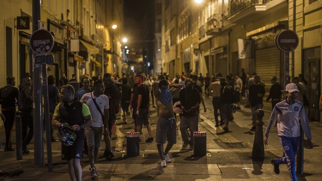 Graves incidentes en Marsella entre aficionados y policía