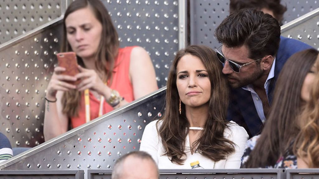 Paula Echevarría y Busta se mostraron muy compenetrados