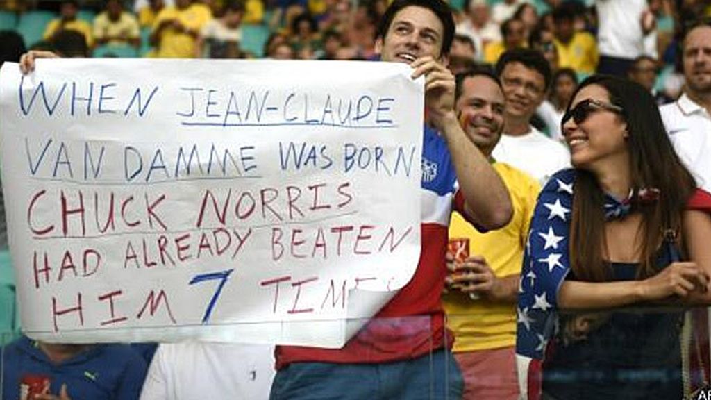 Los estadounidenses picaban a los belgas con mucho humor