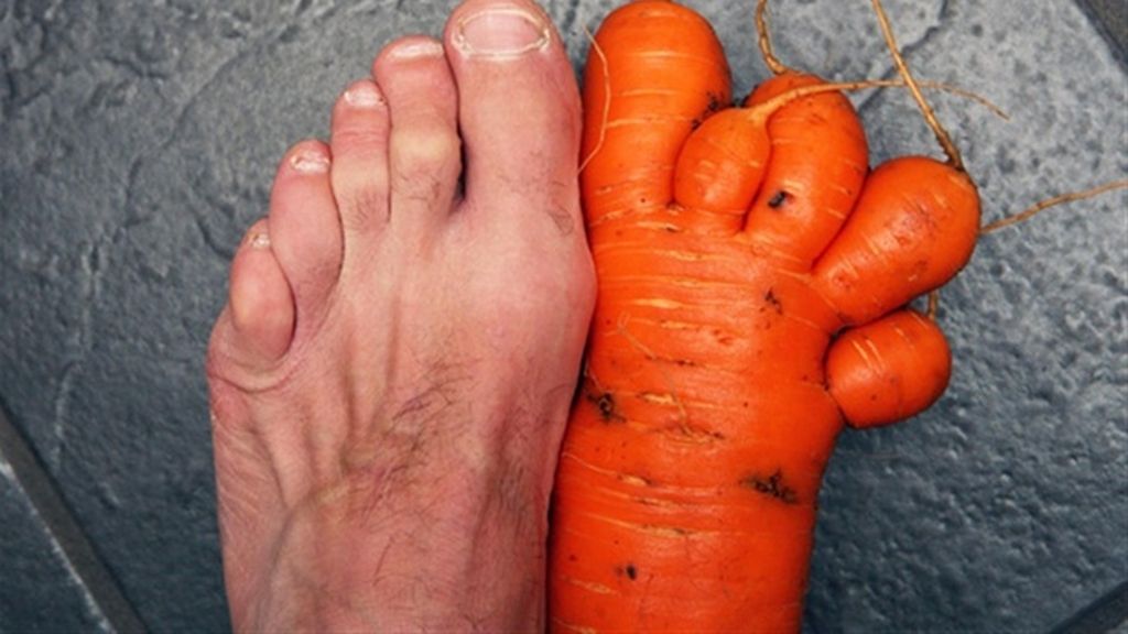 ¡Unos alimentos que dan miedo!