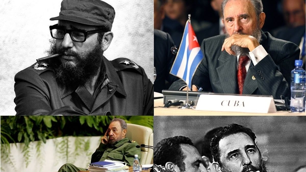 Fidel Castro montaje