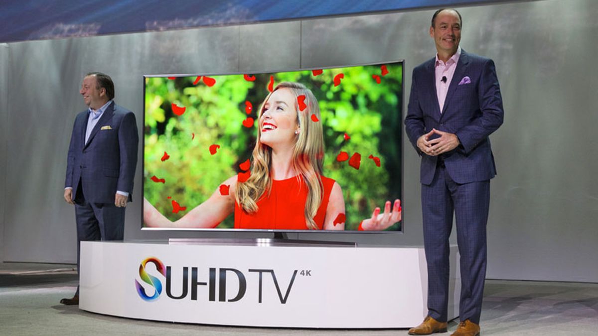 Samsung presenta sus nuevos televisores inteligentes SUHD en el CES 2015