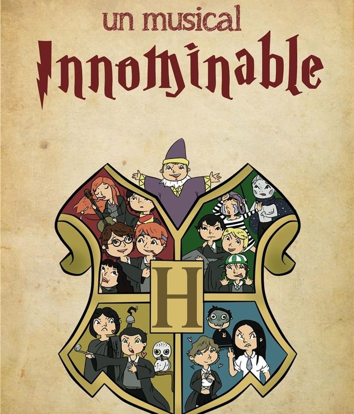Cartel del musical de Harry Potter catalán
