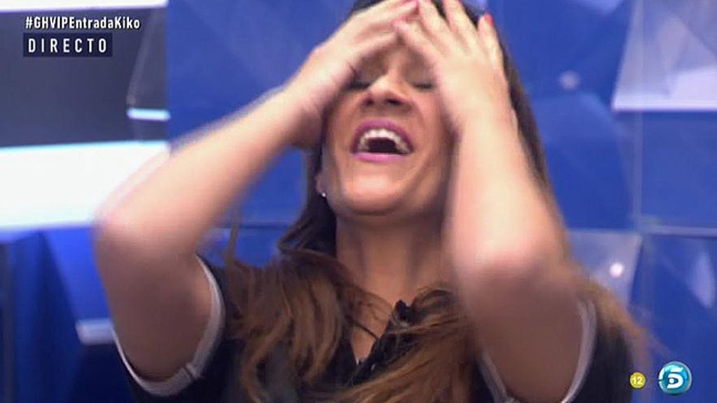 Kiko rompe el hielo y le da dos besos