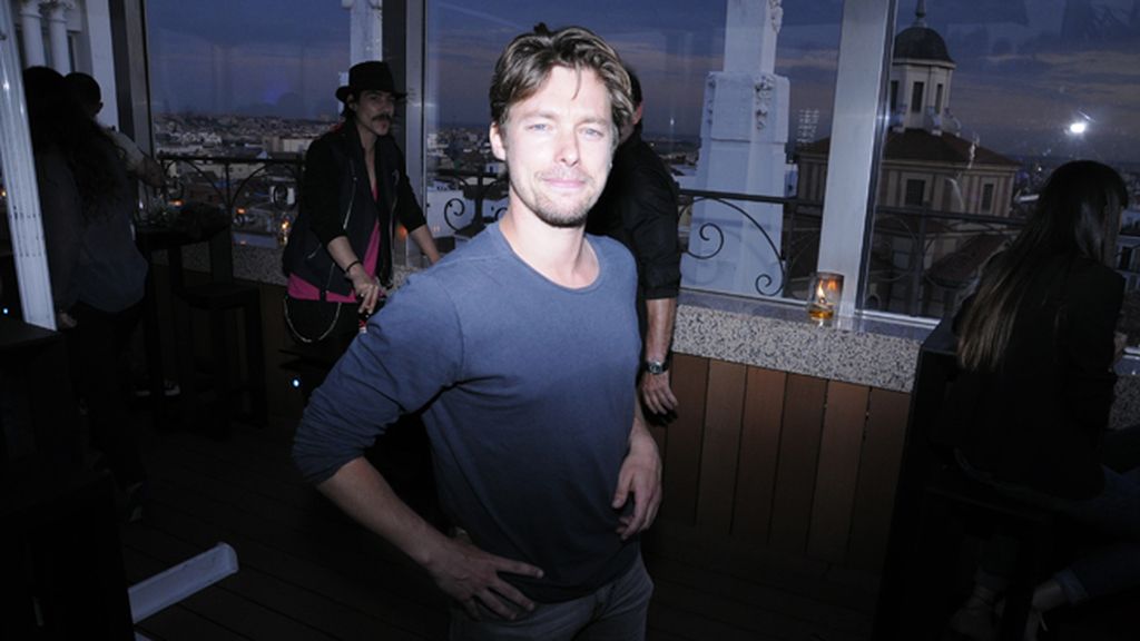 Jan Cornet difrutando de una estupenda noche madrileña