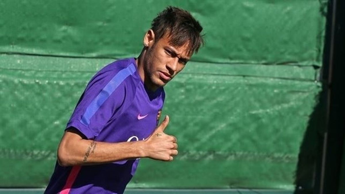 Neymar se reincorpora al Barça