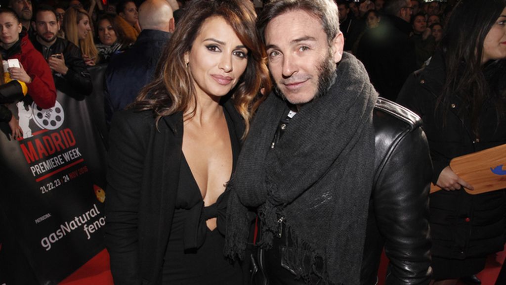 Mónica Cruz y David Sánchez, de DyP comunicación, organizador del evento