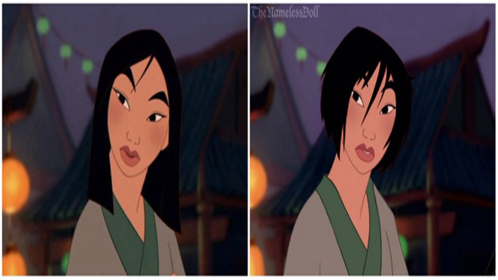 Las princesas de Disney se cortan el pelo