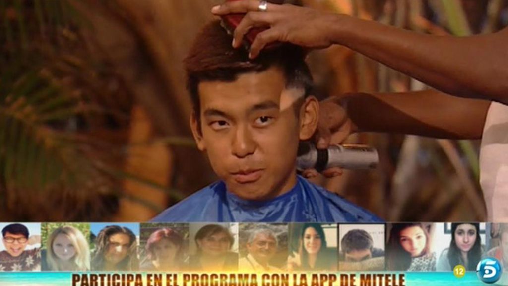 Yong Li estrena corte de pelo