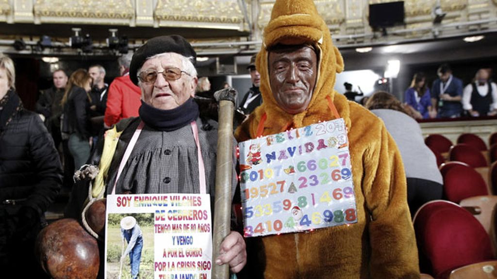 Diversión y pasión en el Teatro Real donde se celebra el Sorteo de Navidad