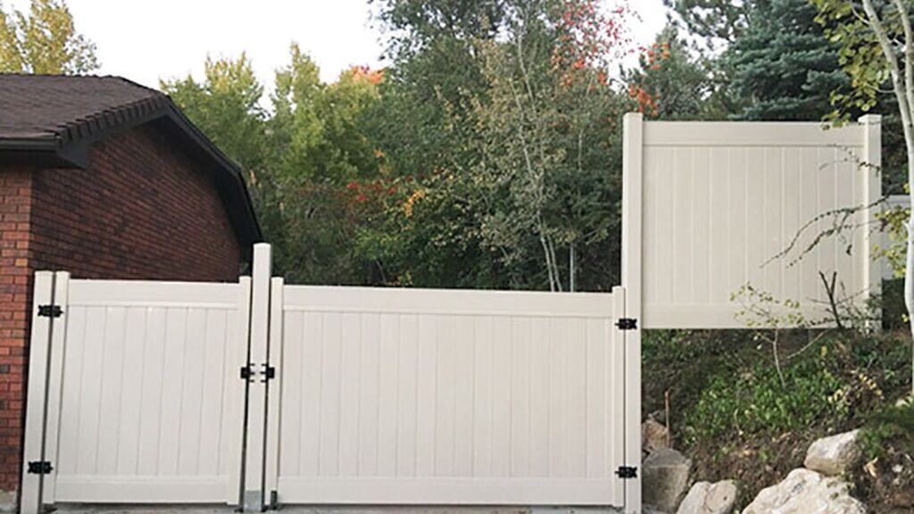 Una valla... ¿para evitar a los ladrones?