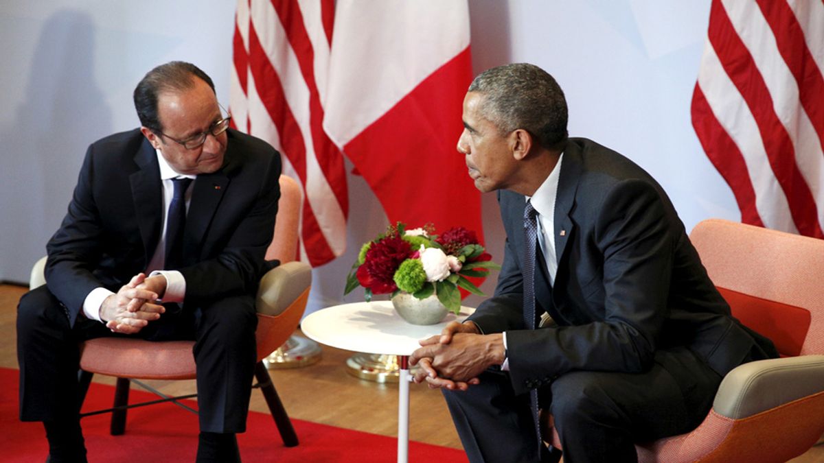 Hollande y Obama