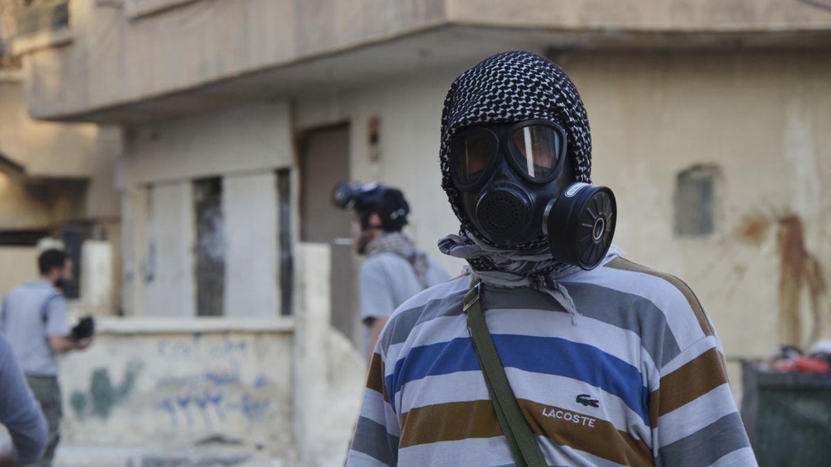 Las armas químicas, muy presentes en la guerra siria