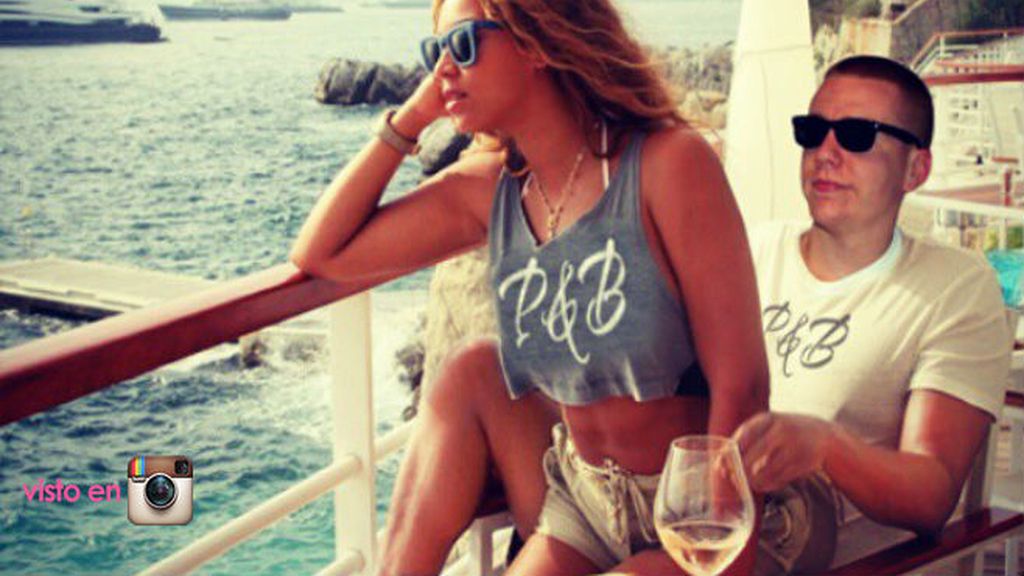 Idílicas vacaciones en el mar de Beyoncé y su "amante" secreto