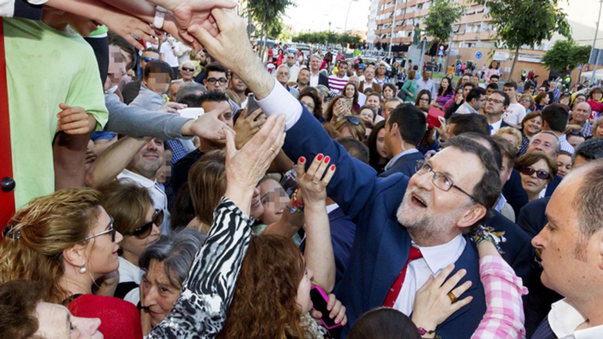 Rajoy visita Almendralejo, Badajoz