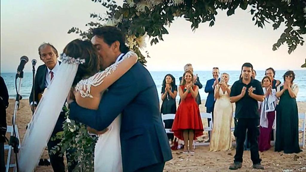 Las fotografías de la boda por sorpresa de Paz Padilla