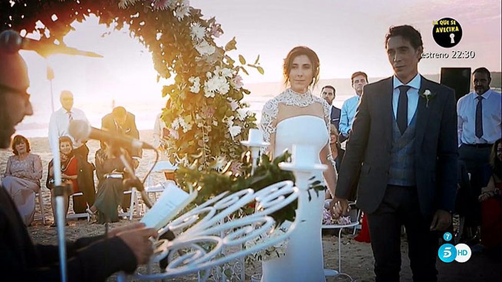 Las fotografías de la boda por sorpresa de Paz Padilla