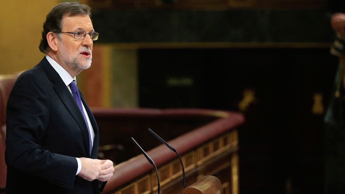 Mariano Rajoy en en Congreso de los Diputados
