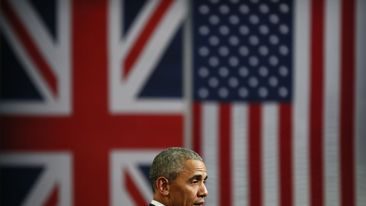 Obama en Reino Unido