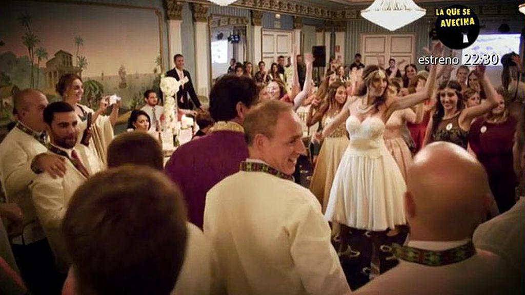 Un tango, un flashmob, el baile nupcial...  lo que no vimos de la boda de Paz