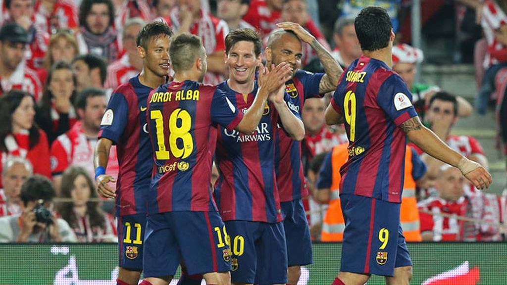 De la genialidad de Messi al lío de Neymar: Las mejores imágenes de la final de Copa