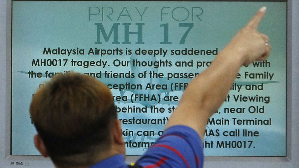 El anuncio de la tragedia en el aeropuerto de Kuala Lumpur