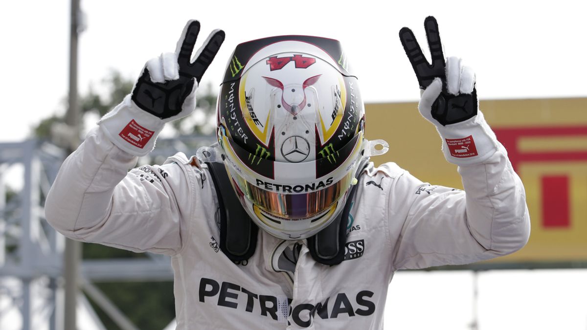 Lewis Hamilton, pole en Monza 2016